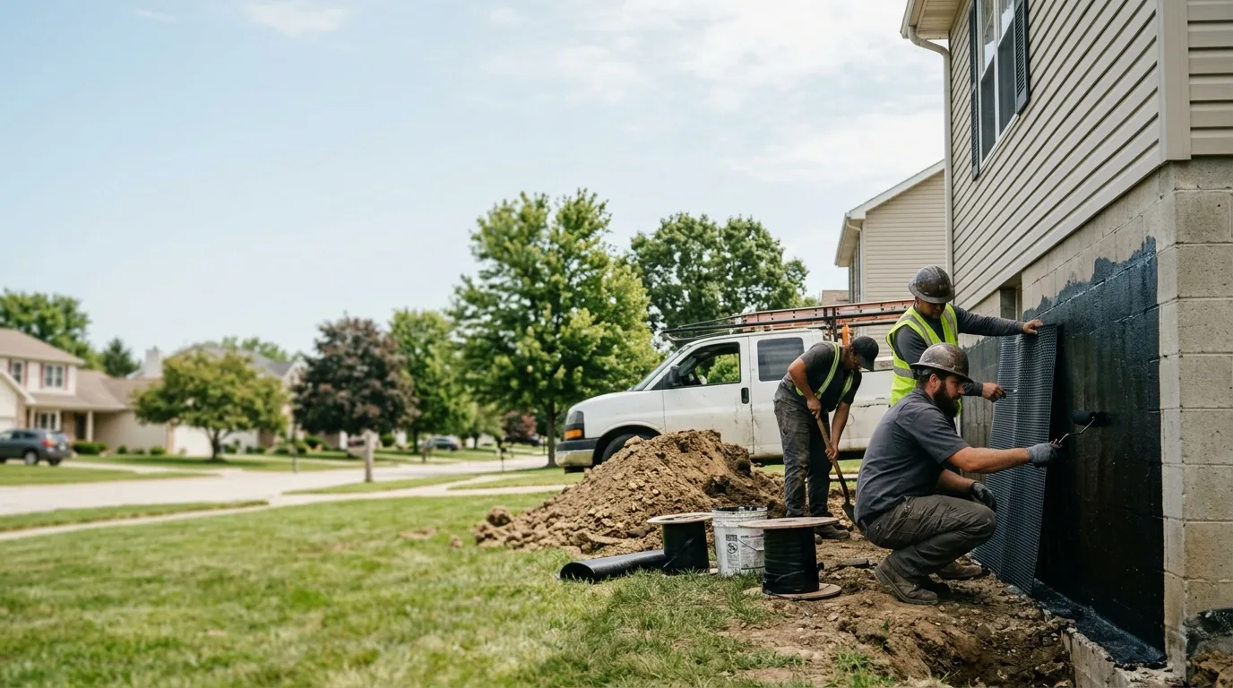 Basement Waterproofing in Campbell Hill, IL near me